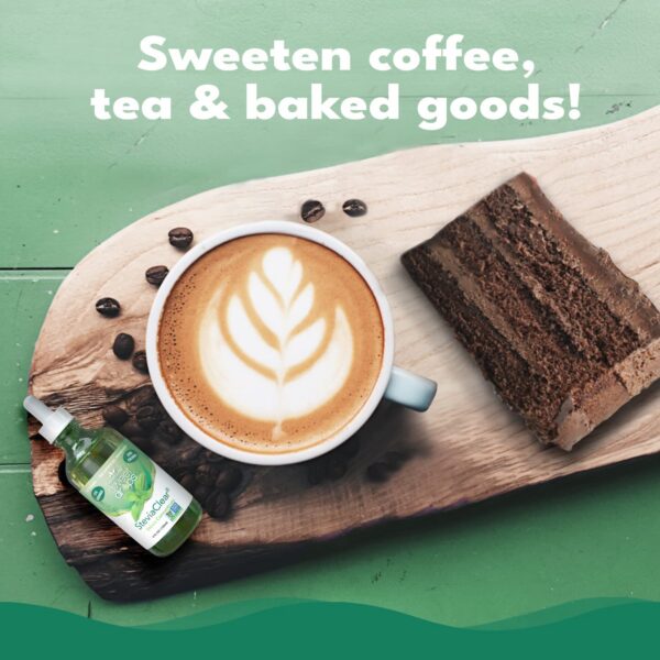 Gotas orgánicas SweetLeaf sin sabor amargo ni efectos secundarios