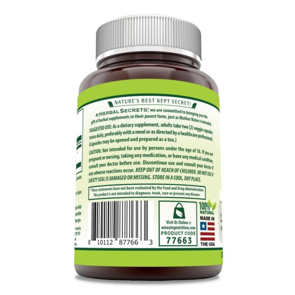 Extracto té verde Amazing Nutrition cápsulas vegetarianas sin gluten
