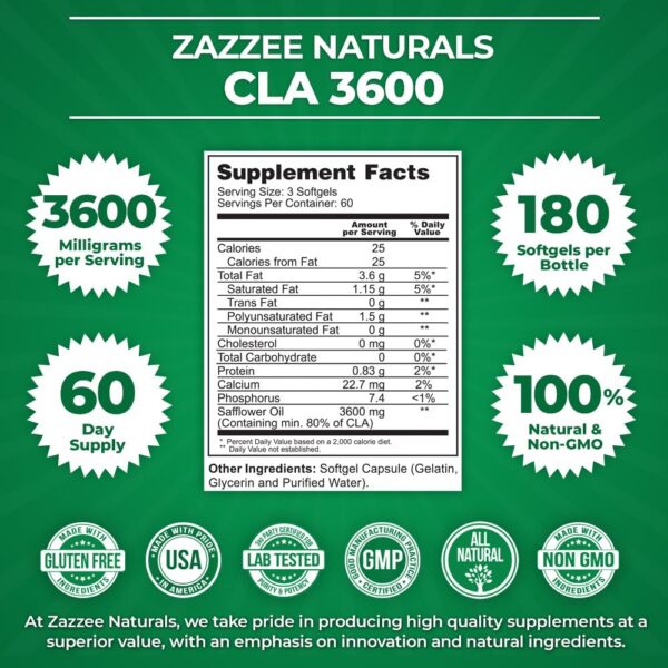 Extracto de té verde EGCG suplementación natural Zazzee para adelgazar