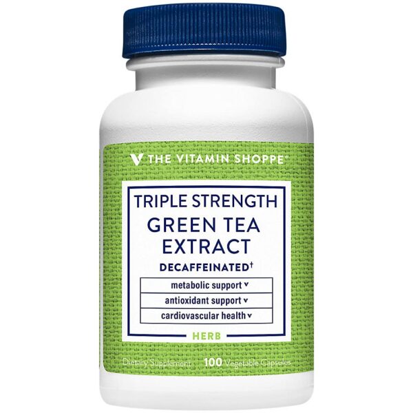 Version 1.0.0 Extracto de té verde triple fuerza 750mg The Vitamin Shoppe