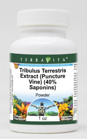 Extracto de tribulus terrestris en polvo 40% saponinas TerraVita
