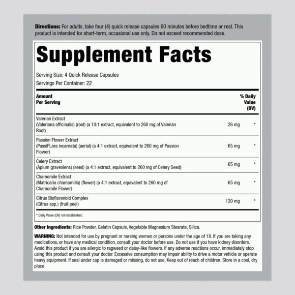 Version 1.0.0 Extracto valeriana Lindberg suplemento para dormir y relajación