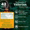 Extracto de valeriana natural Herb Pharm envase frontal 1 oz