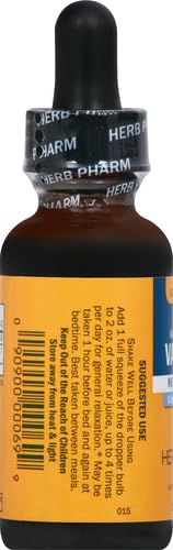 Extracto valeriana sabor agrio para sueño Herb Pharm 1 oz
