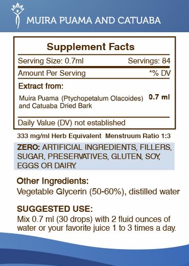 Version 1.0.0 Extracto vegetal Muira Puama Catuaba