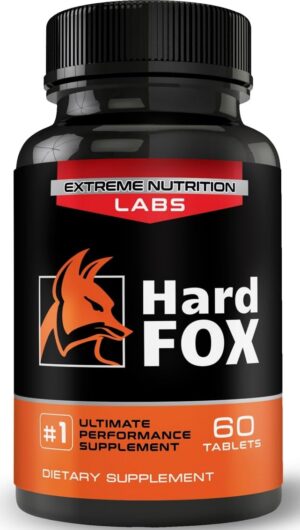 EXTREME NUTRITION LABS Hard Fox pastillas agrandamiento hombre