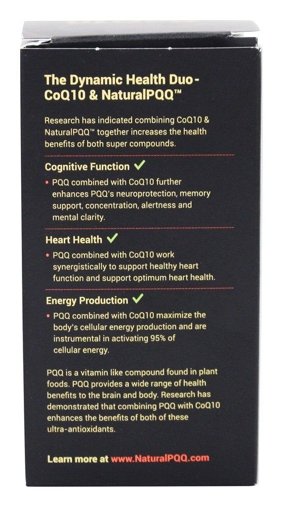 Cápsulas vegetales Extreme V CoQ10 PQQ