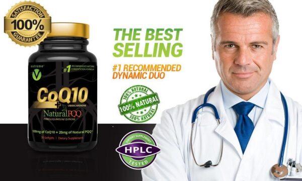 Detalle de etiqueta Extreme V CoQ10 PQQ