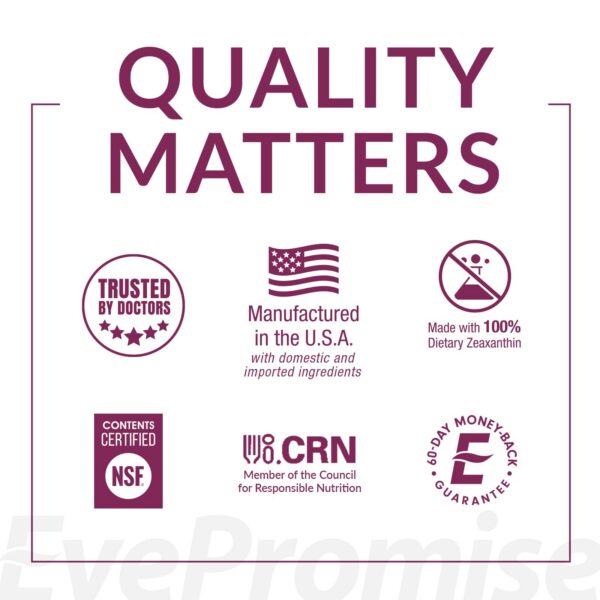 Version 1.0.0 Frasco de EyePromise con etiqueta