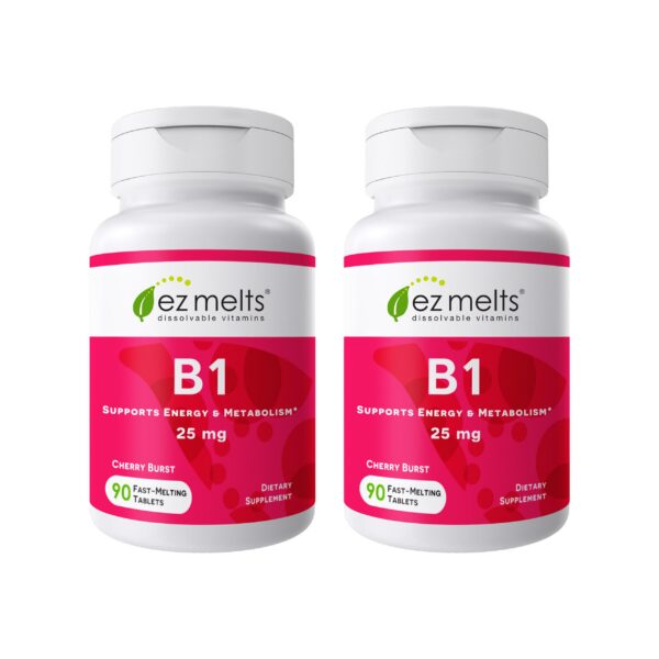 Frente de EZ Melts B1 disoluble 25 mg