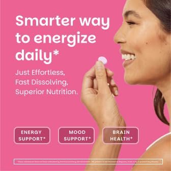 Primer plano del empaque EZ Melts B12