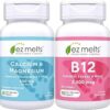 Frente del envase EZ Melts B12 gomitas