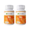 Tabletas disolubles EZ Melts B6 50 mg - etiqueta frontal