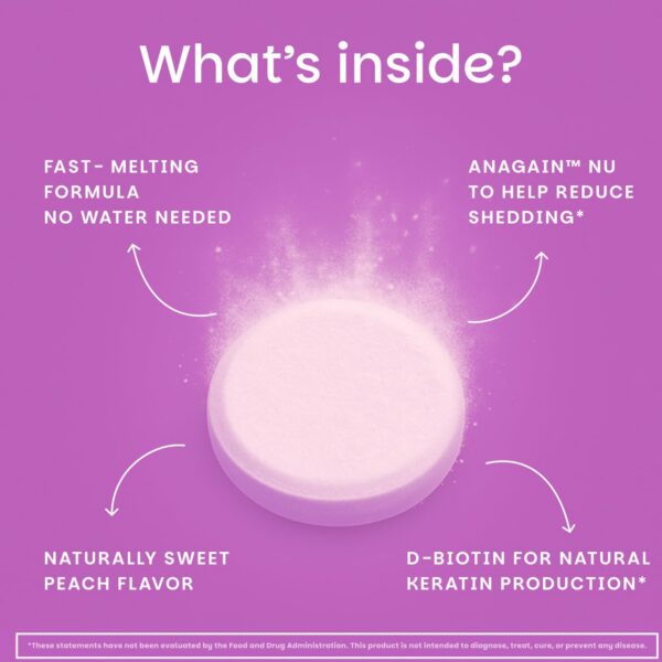 Frasco con etiqueta EZ Melts