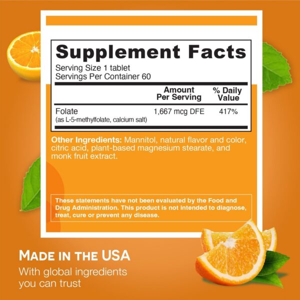 Version 1.0.0 Etiqueta de dosis y forma bioactiva L-5 MTHF