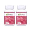 Frente de EZ Melts melatonina 5 mg disoluble sabor fresa