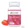 EZ Melts melatonina disoluble 5 mg sabor fresa