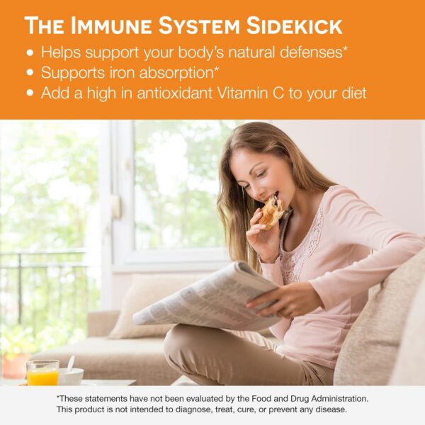 EZ Melts vitamina c rápida disolución 500mg 60 tabletas