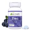 EZ Melts zinc disoluble 30 mg frasco