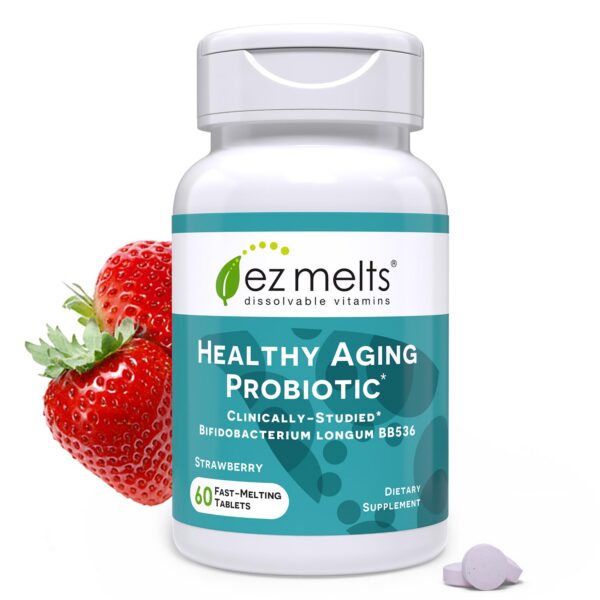 EZ Melts probiótico bifidobacterium longum BB536 60 tabletas