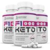 Frasco de F1 Keto Pills 1275MG frente