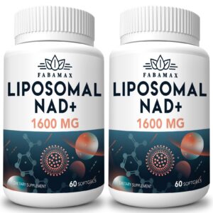 Version 1.0.0 Fabamax suplemento NAD+ liposomal 1600 mg caja