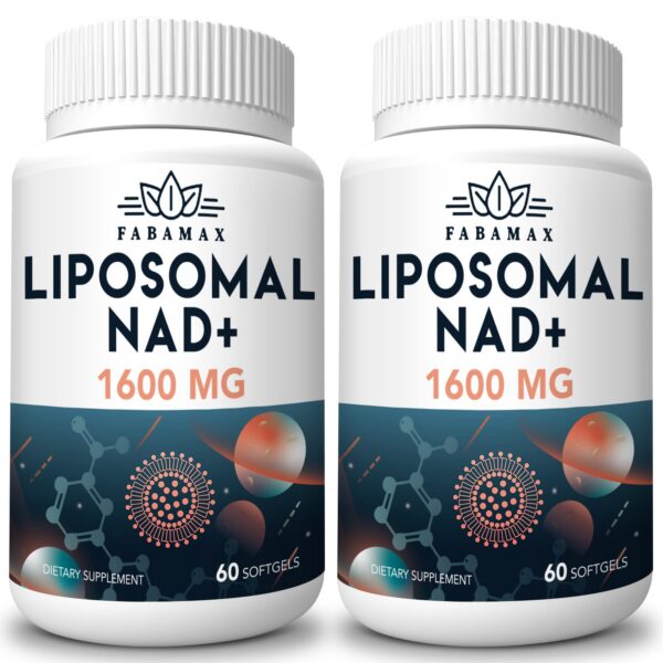 Fabamax suplemento NAD+ liposomal 1600 mg caja