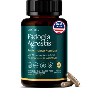Frasco Fadogia Agrestis 600 mg 60 cápsulas