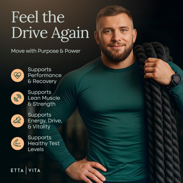 Botella y cápsulas en empaque