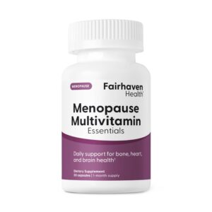 Version 1.0.0 Frente del envase del multivitamin para menopausia