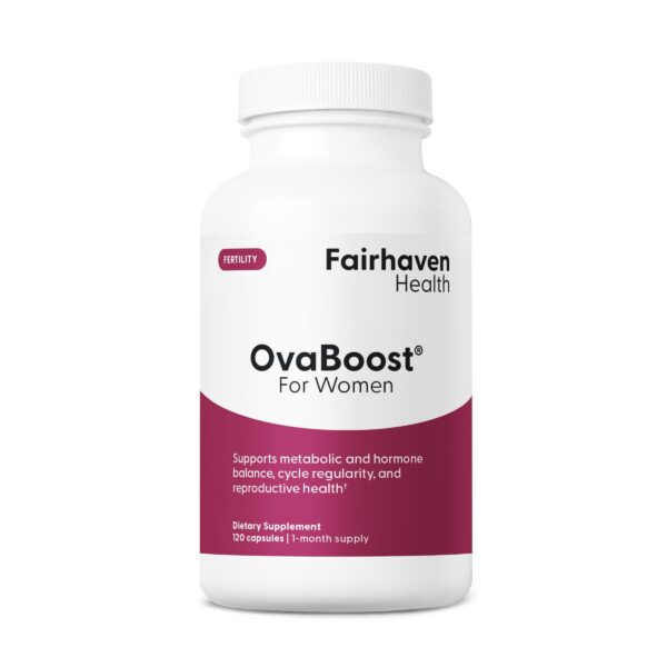 Version 1.0.0 Fairhaven Health Ovaboost suplemento de fertilidad