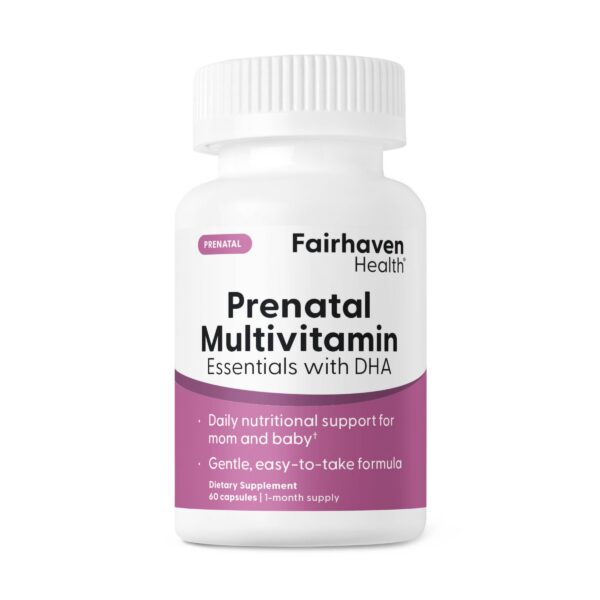 Frente de Fairhaven Health Prenatal Multivitamin Essentials
