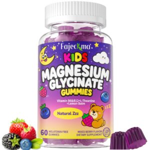 Gomitas glicinato magnesio para niños - frente del envase