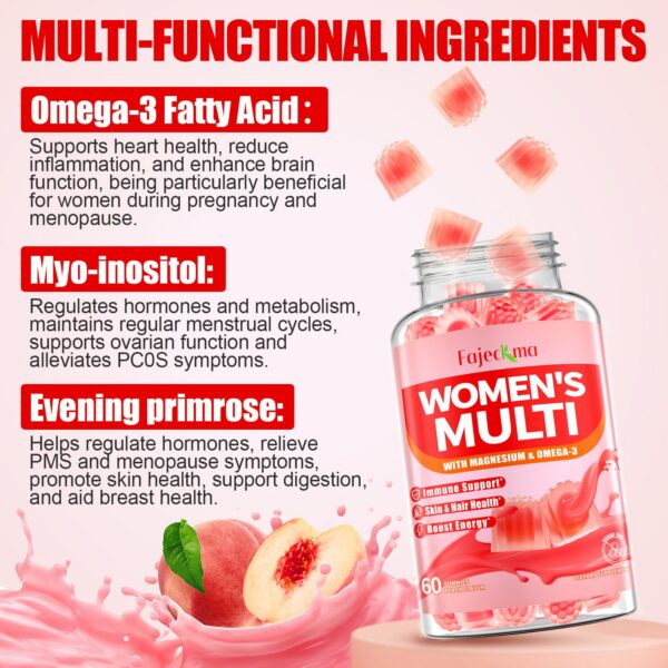 Fajeckma gomitas multivitaminicas ingredientes