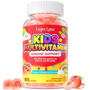 Version 1.0.0 Fajeckma gomitas para niños - etiqueta frontal