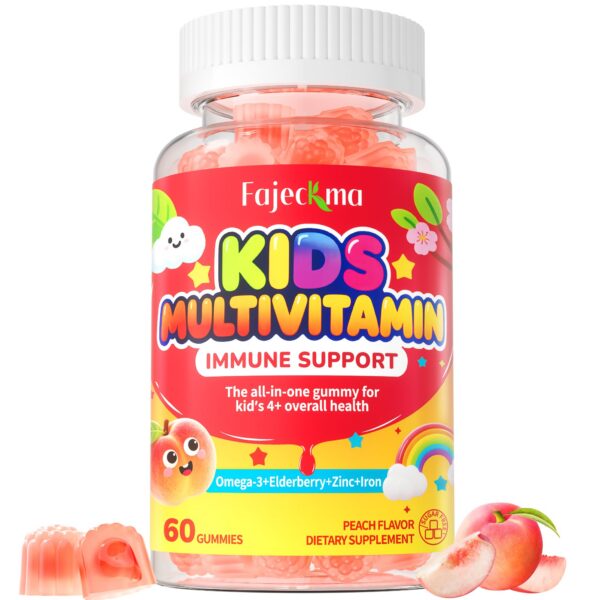 Fajeckma gomitas para niños - etiqueta frontal