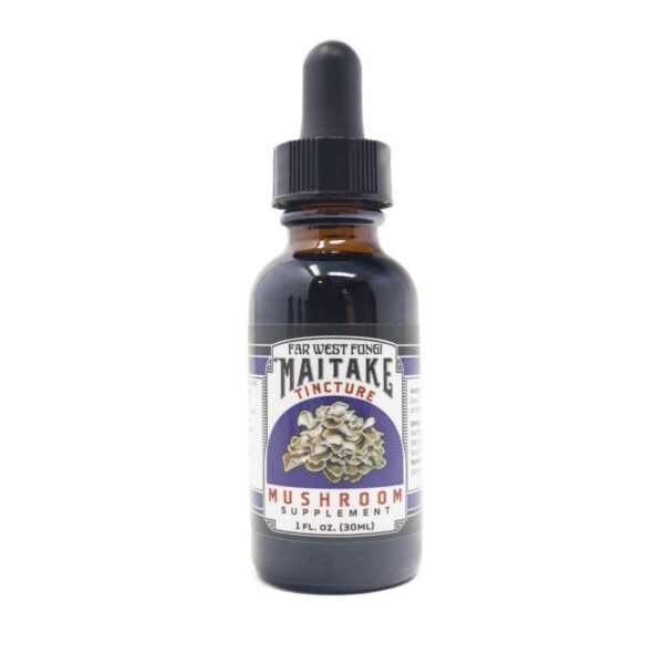 Botella de tintura Maitake Far West Fungi de 1 onza
