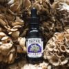 Etiqueta de tintura orgánica 100% Maitake de Far West Fungi