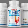 Farmalab B-12 y B-15 suplemento para gallos 100 tabletas