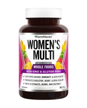 Frasco de FarmHaven Multivitaminas para Mujeres