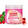 Faroromy gomitas equilibrio femenino frasco y etiqueta