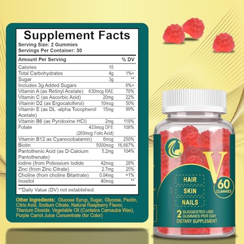 Detalle de sabor frambuesa en gomitas