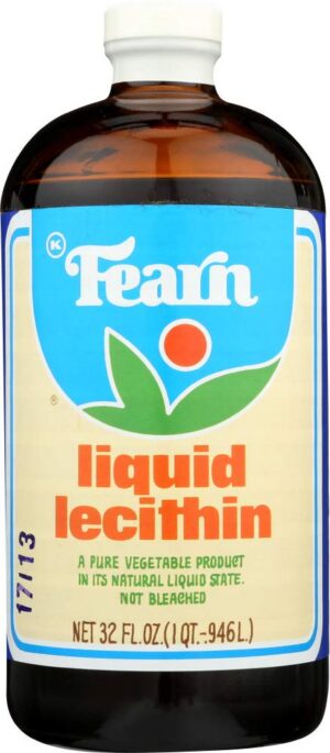 Lecitina líquida Fearn frasco frontal