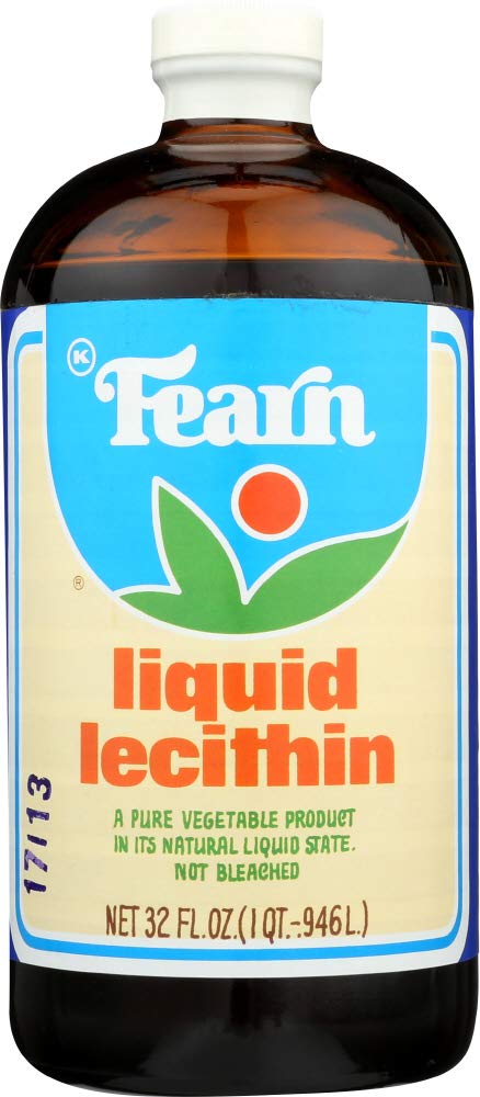 Lecitina líquida Fearn frasco frontal