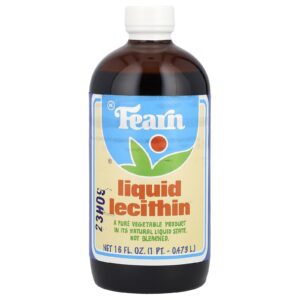 Lecitina liquida Fearn en botella