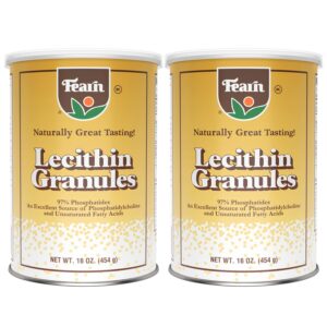 Frasco de Fearn Soy Lecithin Granules frente