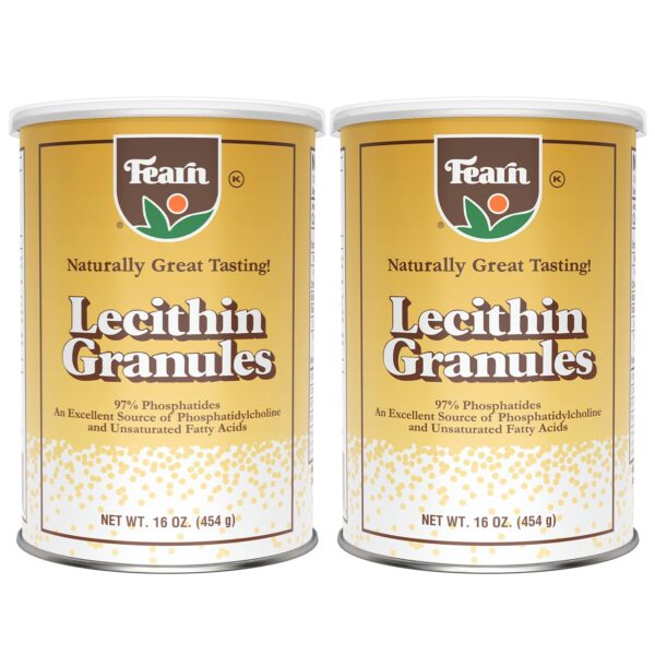 Frasco de Fearn Soy Lecithin Granules frente