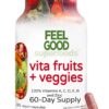 Cápsulas FeelGood Superfoods mezcla de frutas y verduras orgánicas