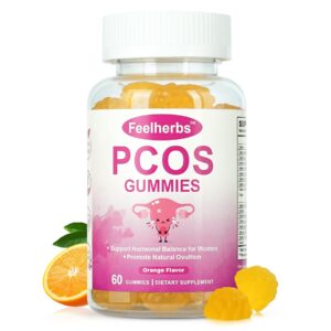 Version 1.0.0 Frasco PCOS gomitas sabor naranja Feelherbs