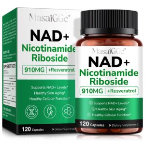 Feeliville NAD+ frasco y etiqueta